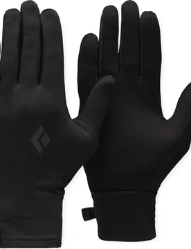 Guantes unisex Lightweight Screentap Liners - Black Diamond - FashionsVida