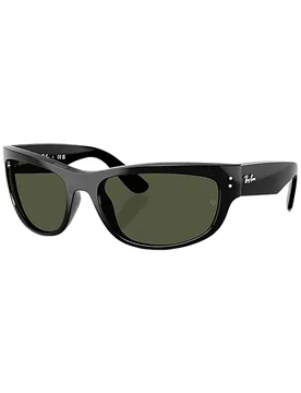 Lunettes de soleil lifestyle - Mega Balorama Polished Green G-15 Green - Noir - Ray Ban - FashionsVida