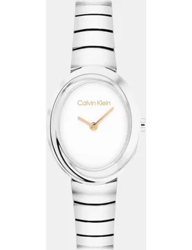 Reloj de mujer Twisted Bezel 25100149 de acero - Calvin Klein - FashionsVida