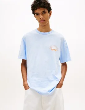 Camiseta de hombre relaxed fit de manga corta - Tommy Jeans - FashionsVida
