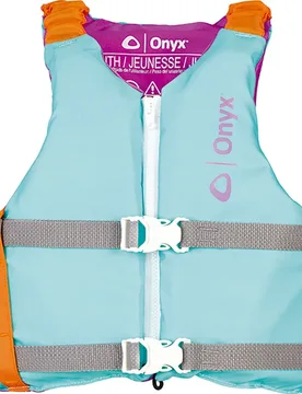 Paddle Junior Life Jacket Aqua 55-88 Lbs unisex - Full Throttle - FashionsVida