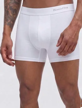 Paquete de 4 calzoncillos tipo bóxer de algodón para hombre, slips de algodón puro M - Shein - FashionsVida