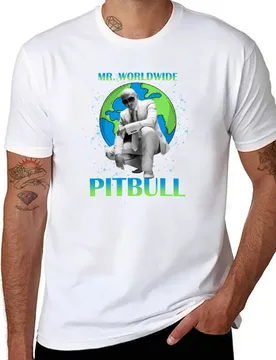 Pitbul Mr.Worldwide T-Shirt man t shirt heavy cotton man t shirt summer T-Shirt - Aliexpress - FashionsVida