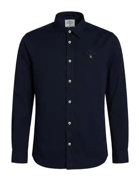 Camisa Hombre Azul noche 4XL,L,S,XL Hombre - Aeronautica Militare - FashionsVida