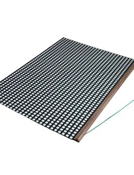 Tennis Court Drag Net Wood / Black 180 x 115 cm - Carrington - FashionsVida