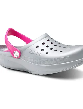 Sabots Kinetic Silver / Fuxia EU 39 - Feliz caminar - FashionsVida