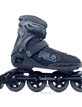 Patins En Ligne Crossfit 84 ´22 Black / Petrol Blue EU 46 Homme - Fila Skate - FashionsVida