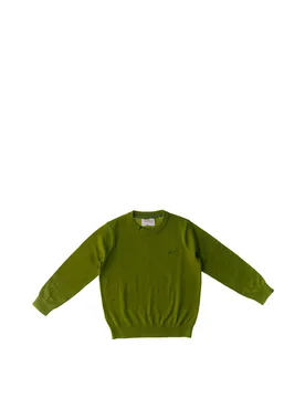 Maglia in cotone VERDE OLIVA 2A - Sun68 - FashionsVida