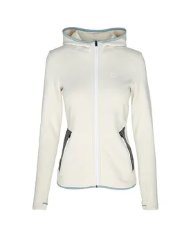 Sudadera polar con capucha para mujer blanco XL - Ortovox - FashionsVida