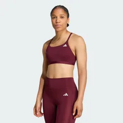 Reggiseno Sportivo Optime Essentials Workout Supporto Leggero M Maroon