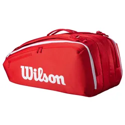 Super Tour 15pk 2025 Racket Bag Red One Size