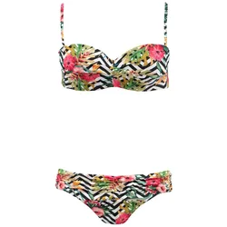 Kinka Bandeau Bikini Black L Women