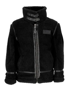 Orsetto Uomo B3 Teddy Black - Alpha industries - FashionsVida