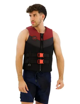 Gilet Neoprene Burgundy Red S unisex - Jobe - FashionsVida