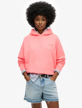 Superdry Damen Essential Hoodie mit Logo Cream - Größe: 44 - 64.99 - FashionsVida
