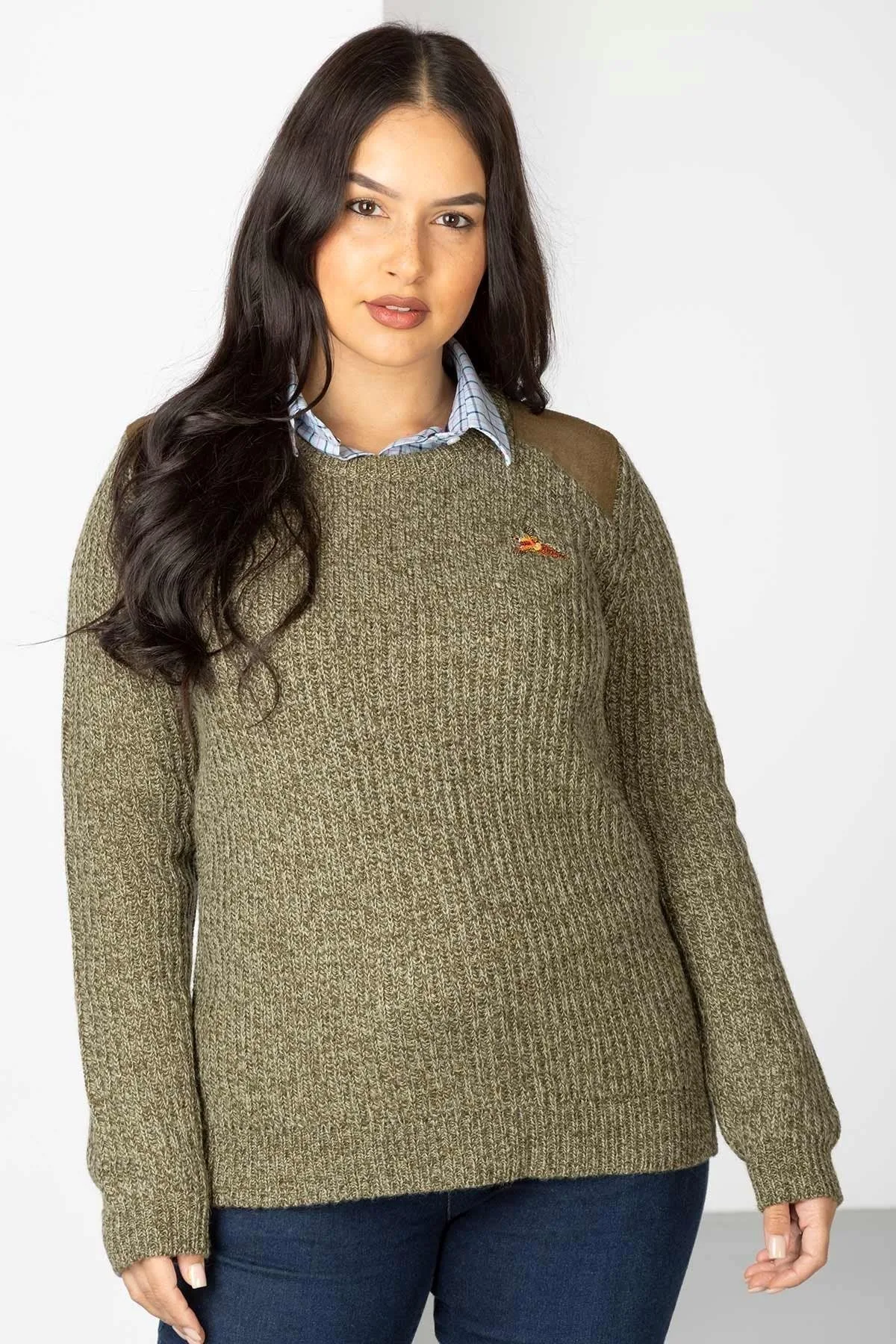 Danby Womens Chunky Sweater - - Size: 8 - Rydale - FashionsVida