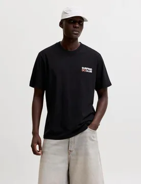 Jack & Jones - Camiseta de hombre manga corta con backprint - jack & jones - FashionsVida