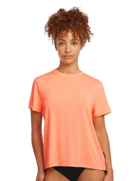 T-shirt à Manches Courtes Hybrid Polygiene Funky Peach XS - O´neill - FashionsVida