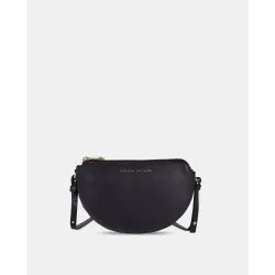Minibolso de piel con bandolera