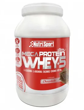 Protéine De Lactosérum Chocolat Mega 1800g - Nutrisport - FashionsVida