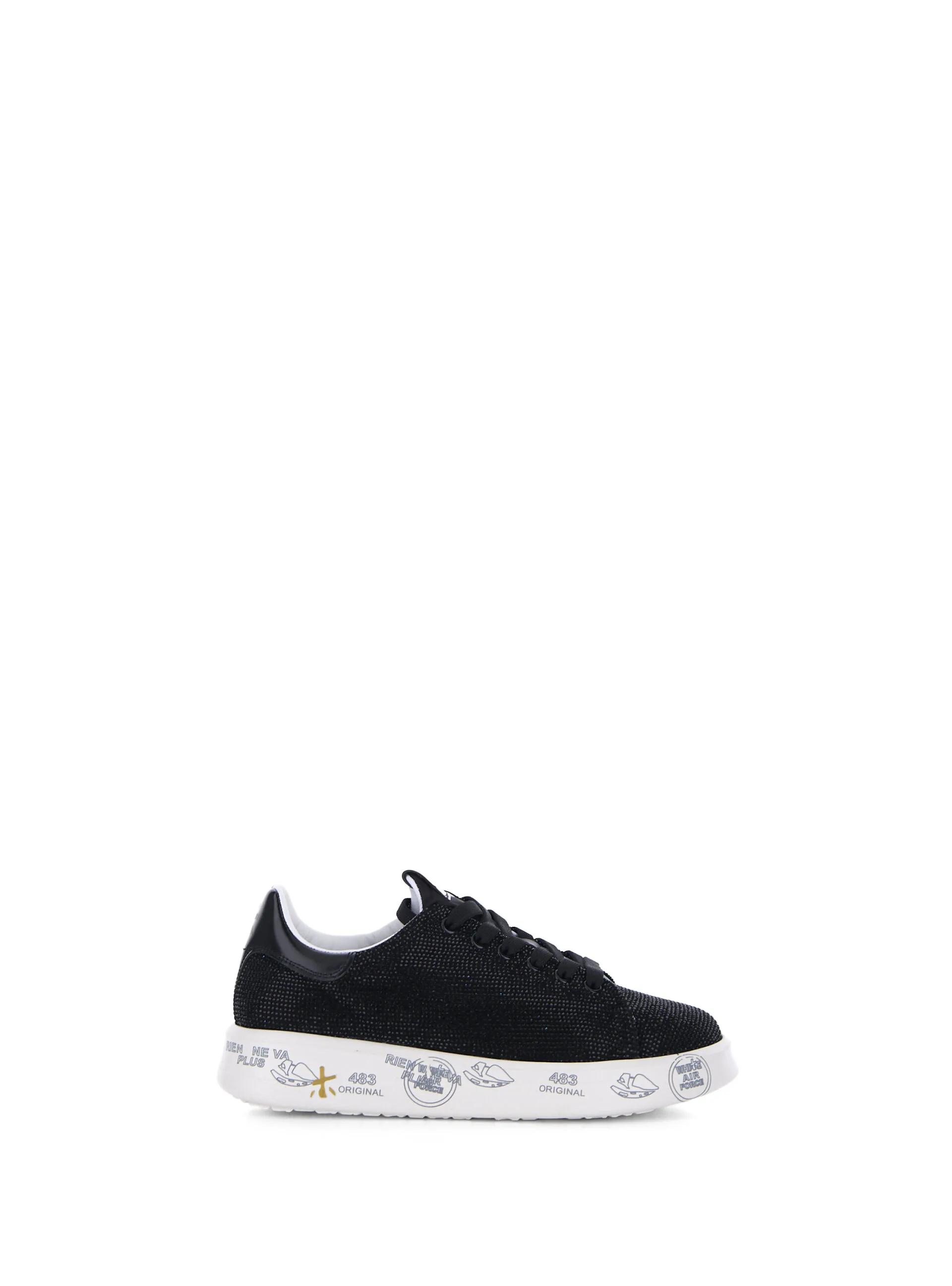 Sneakers con strass NERO 39 - Premiata - FashionsVida