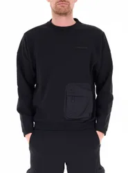 Felpa girocollo NERO M