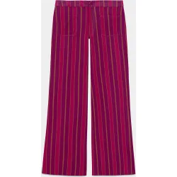 Pantalón de mujer con rayas