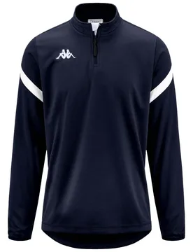 Sweatjacke 1/2 Reißverschluss Dolvole - Bleu - male - Size: 3XL - Kappa - FashionsVida