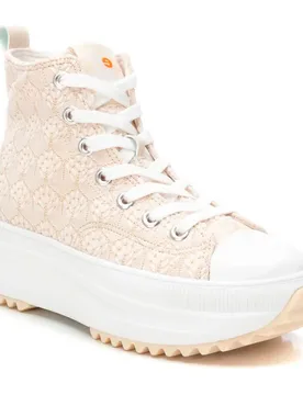 Baskets Sans Lacets 172753 Beige EU 37 - Refresh - FashionsVida