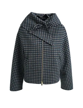 Veste en laine bleu marine S - Smith&soul - FashionsVida