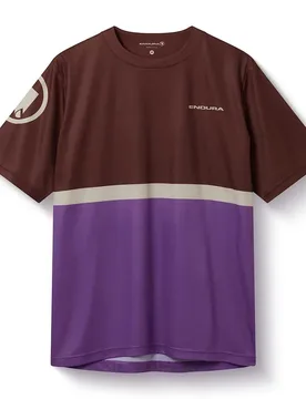 Maglia Da Enduro A Maniche Corte Singletrack Core Ii End Mahogany - Endura - FashionsVida