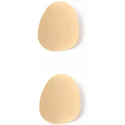 Pendientes chapón cepillado