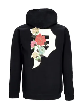 Felpa Cappuccio Uomo Santino Hoodie Black - PRIMITIVE - FashionsVida
