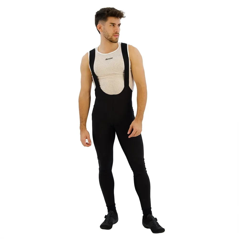 Salopette Larga Guard Nimbus Black - Santini - FashionsVida
