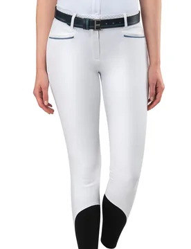 Damen Reithose ESMERALDA - white 40 - Equiline - FashionsVida