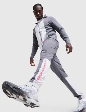 Mens Tech Utility Woven Track Pants - Grigio, grigio grigio Uomo taglia XXL - Under armour - FashionsVida