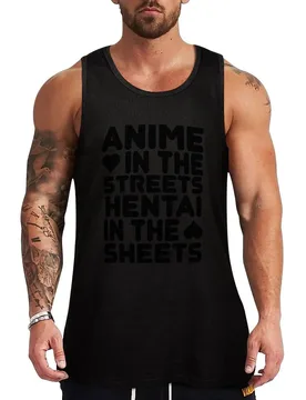 Anime in the Streets, Hentai in the Sheets Tank Top Moisture Wicking Tank Top Workout Gym Athletic Shirt - Aliexpress - FashionsVida