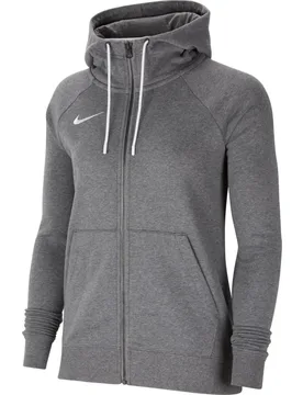 Sweat-shirt à Zip Park Charcoal Heathr / White / White S - Nike - FashionsVida