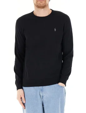 Maglione girocollo POLO NERO XL - Ralph Lauren - FashionsVida