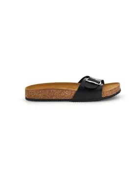 Ciabatte nere fascia con fibbia 257A21030SR 36 - PITTARELLO TIERRA - FashionsVida