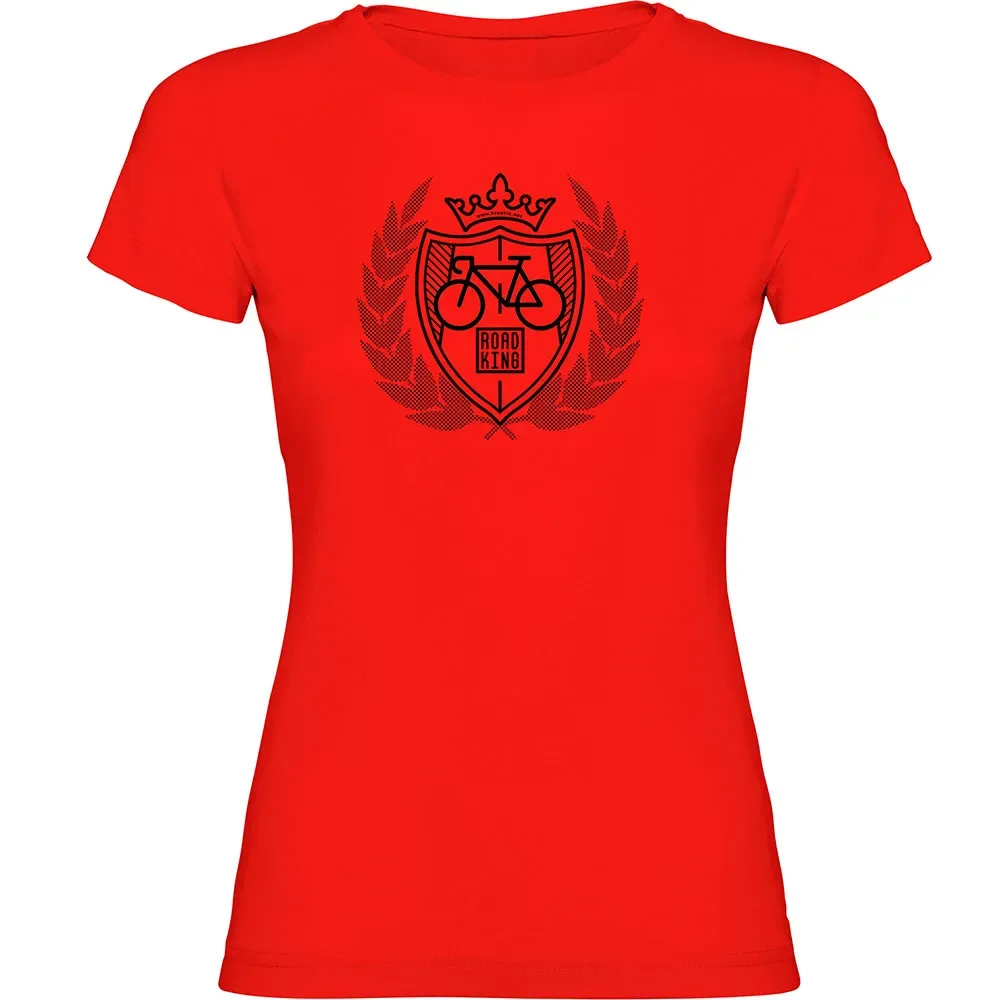 Maglietta A Maniche Corte Road King Red - Kruskis - FashionsVida