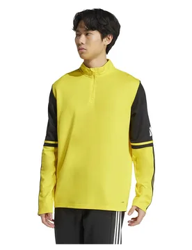 Sweat à Demi-zip Squadra 25 Training Team Yellow / Black / White L - Adidas - FashionsVida