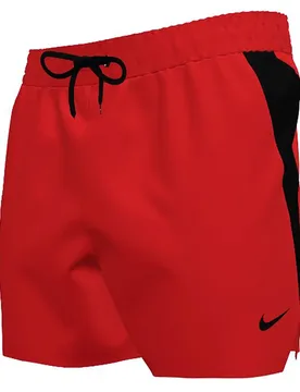 Contend Solid Essential 5´´ Volley Swimming Shorts University Red L Men - Nike Swim - FashionsVida