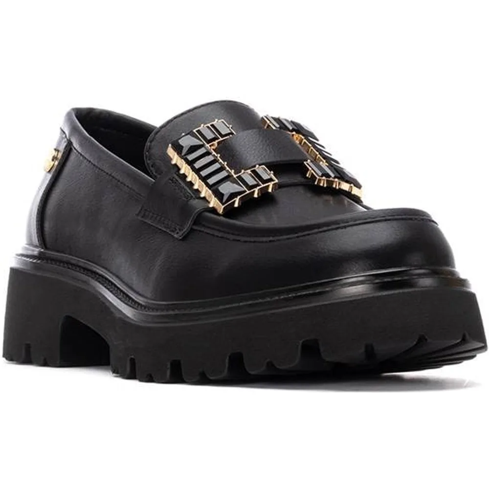 Mocasín de mujer plano con hebilla - XTI - FashionsVida
