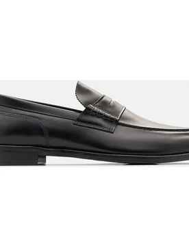 Mocasin formal daytona de piel de vacuno de hombre - Lottusse - FashionsVida