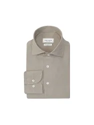 Profuomo Camicia di lino oliva 44