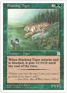Slashing Tiger Portal Three Kingdoms - Magic: The Gathering - FashionsVida