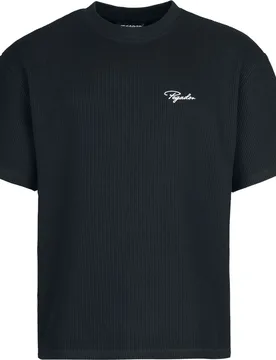 Oversize T-Shirt - Signar Oversized Rib Tee - S bis XL - für Männer - Größe S - schwarz - Männer - male - Pegador - FashionsVida