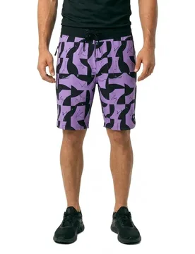 Short De Bain Boardshorts Aop 19´´ Lilac / Petals L - Ion - FashionsVida