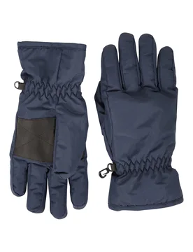 Womens Ski Gloves - Navy - Navy - Size: S - Mountain Warehouse - FashionsVida